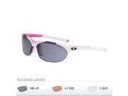Tifosi Wisp Interchangeable Lens Sunglasses Race Pink