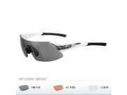 Tifosi Podium XC Interchangeable Sunglasses White Gunmetal