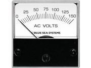 Blue Sea 8244 AC Analog Micro Voltmeter 2 Face 0 150 Volts AC