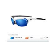 Tifosi Radius Interchangeable Sunglasses White Gunmetal