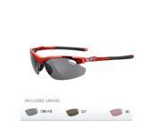 Tifosi Tyrant 2.0 Golf Interchangeable Sunglasses Metallic Red