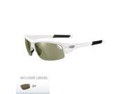 Tifosi Saxon Single Lens Sunglasses Matte White