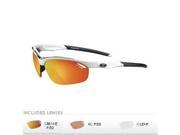 Tifosi Veloce Interchangeable Lens Sunglasses White Black