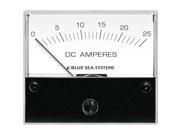 Blue Sea 8005 DC Analog Ammeter 2 3 4 Face 0 25 Amperes DC