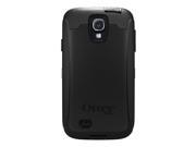Otterbox Defender Series w Belt Clip Holster all Black Case for Galaxy S4