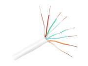 ClearLinks C6 207 4P WHS Clearlinks 1000 bulk white high quality cat6 550mhz solid cable