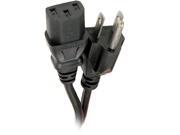 Hosa PWC 143 18 Gauge Electrical Extension Cable with IEC Female Connector Black