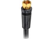 RCA VH612N Rca 12 rg 6 digital coaxial cable with gold plated f connectors black