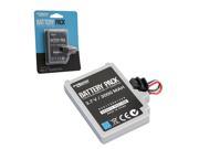 KMD Rechargeable Internal Controller Battery Pack 3000MaH for Wii U