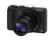 Sony Cyber Shot DSC HX50V B 20 Megapixel Digital Camera Bundle Black
