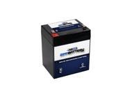 12V 5.1AH 62W Sealed Lead Acid (SLA) Battery - T1 Terminals by Zipp Battery 12V 5.1AH 62W Sealed Lead Acid (SLA) Battery - T1 Terminals by Zipp Battery