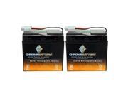 RBC11 RBC55 UPS Complete Replacement Battery Kit for APC SUA3000