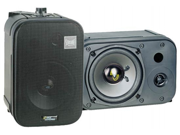 New Pair Pyle Pdmn38 3.5 200W Black Monitor Speakers 200 Watt 3 1 2