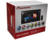 NEW PIONEER AVH X2500BT 6.1 TOUCHSCREEN DVD USB MP3 IPHONE BLUETOOTH AVHX2500BT