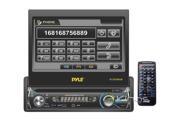 Pyle PLTS78DUB Single DIN In Dash DVD CD MP3 MP4 USB SD AM FM Receiver with 7 TFT LCD Monitor