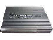 New American Bass Hd 1500 Digital Mono Amp 1500 Watts Hd1500