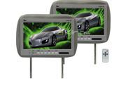 New Pair Tview T110plgr 11.2 Gray Car Dvd Headrest Screen Headrest Monitor