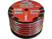 New Audiopipe Ps0100rd 0 Ga 100Ft Flexible Power Cable 0 Gauge 100 Feet Red