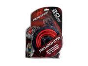 New Renegade Ren20kita Amplifier Installation Kit 4 Gauge Fuseholder Wire Cables