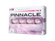 Pinnacle Ladies Bling Golf Balls Pink 1 Dozen