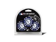 MLB Kansas City Royals Golf Chip 3 Pack