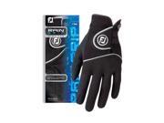 FJ Ladies Rain Grip Gloves Black Large