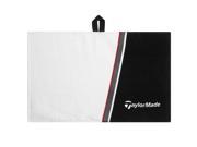 TaylorMade Cart Towel White Black Gray