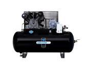 IH9929910 200V 10 HP 120 Gallon Oil Lube Horizontal Air Compressor with Aosmith Motor