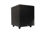 Acoustic Audio PSW8 300 Watt Black 8 Powered Active Home Theater Subwoofer