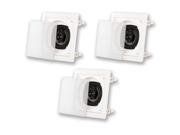 Acoustic Audio CS I43S In Wall Ceiling 3 Way 3 Speaker Set Home Theater 600 Watts CS I43S 3S