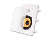 Acoustic Audio HD525 In Wall Speaker Made with Kevlar Home Theater Surround Sound