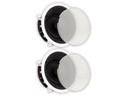 Theater Solutions TS65A In Ceiling 6.5 Angled Speakers Home Theater 2 Speaker Set
