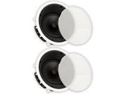 Theater Solutions TS80A In Ceiling 8 Angled Speakers Home Theater Surround 2 Speaker Set