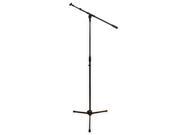 Podium Pro MS2 Adjustable Steel Microphone Stand with Boom and EZ Mic Clip MS2SET5