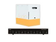 Theater Solutions TS6DV Dual Input 6 Zone Speaker Selector Box with Volume Controls and 500 of C500 16 2 Wire
