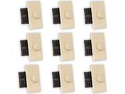Theater Solutions TSVCD I Indoor Speaker Volume Controls Ivory Dial Audio Switches 9 Piece Pack