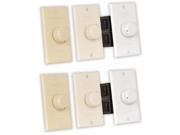 Theater Solutions TSVCD Indoor Speaker Volume Controls 3 Color Dial Audio Switches 2 Piece Pack
