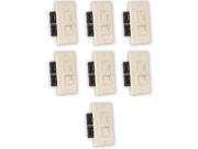 Theater Solutions TSVCS A Indoor Speaker Volume Controls Almond Slide Audio Switches 7 Piece Pack