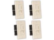 Theater Solutions TSVCS A Indoor Speaker Volume Controls Almond Slide Audio Switches 4 Piece Pack