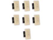 Theater Solutions TSVCS I Indoor Speaker Volume Controls Ivory Slide Audio Switches 7 Piece Pack