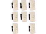 Theater Solutions TSVCS A Indoor Speaker Volume Controls Almond Slide Audio Switches 8 Piece Pack