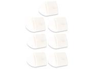 Theater Solutions TS30W Mountable Indoor Speakers White Bookshelf 7 Piece Pack TS30W 7S
