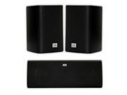 Acoustic Audio AA351B and AA40CB Indoor Speakers Home Theater 3 Speaker Set