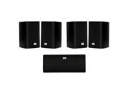 Acoustic Audio AA351B and AA35CB Indoor Speakers Home Theater 5 Speaker Set