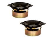 2 Goldwood Sound GW 204 4S Shielded 4 Woofers 70 Watt each 4ohm Replacement Speakers