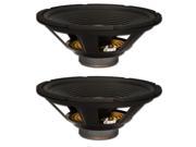 2 Goldwood Sound GW 212 4 OEM 12 Woofers 240 Watts each 4ohm Replacement Speakers