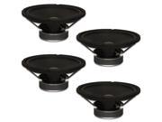 4 Goldwood Sound GW 1038 Rubber Surround 10 Woofers 250 Watts each 8ohm Replacement Speakers