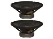 2 Goldwood Sound GW 1038 PA Pro 10 Woofers 30oz Magnets 210 Watts each Replacement Speakers