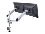 Cotytech Expandable Dual Monitor Desk Mount Spring Arm Quick Connect Clamp Base