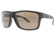 Gucci GG 1041 S EVX T8 Matte Brown Black Polarized Men s Sunglasses